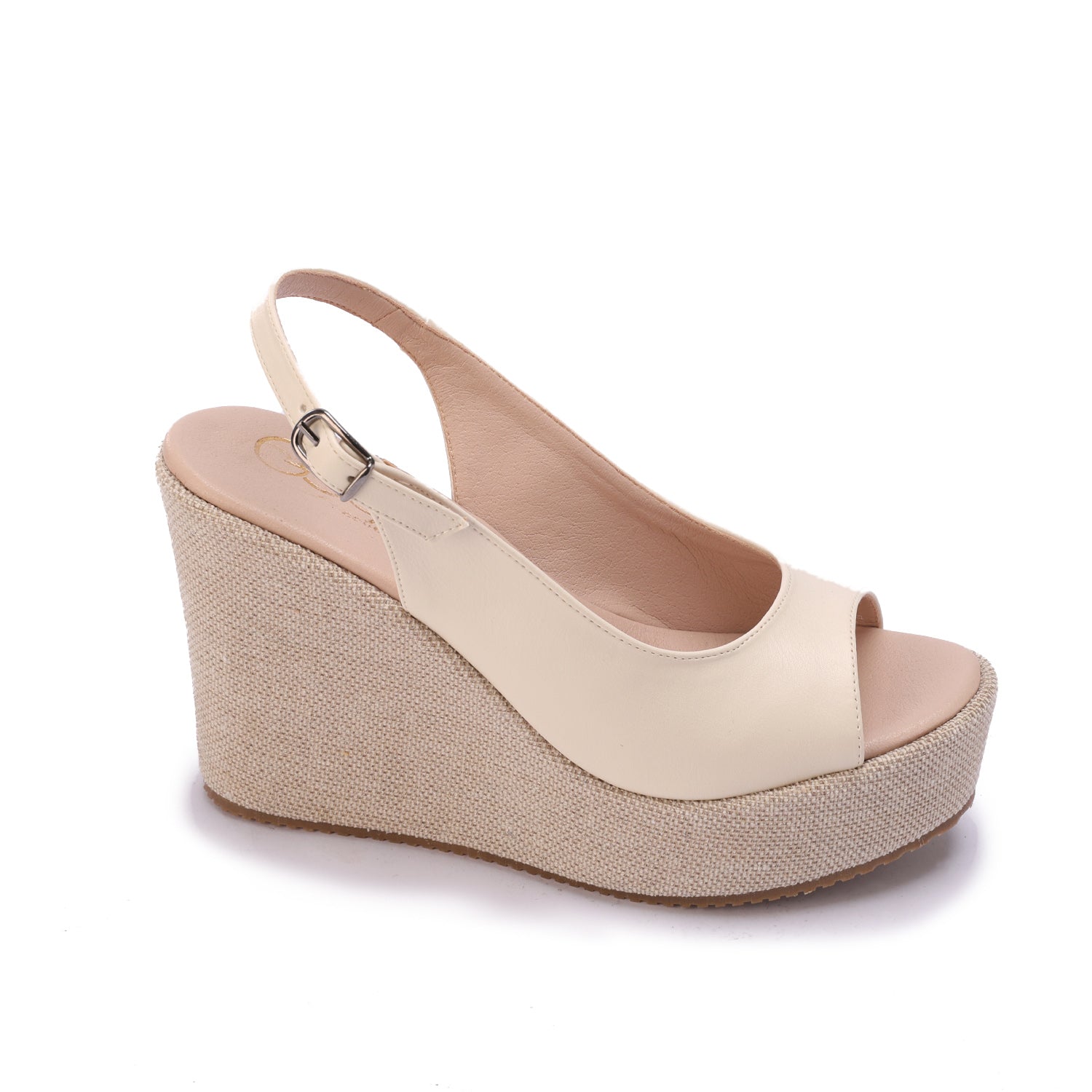 Vallora Wedges Heels - Beige