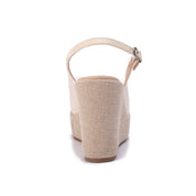 Vallora Wedges Heels - Beige