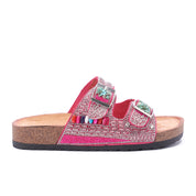Celeste Luxe Sandals-Pink
