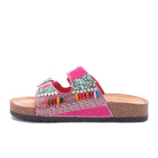 Celeste Luxe Sandals-Pink