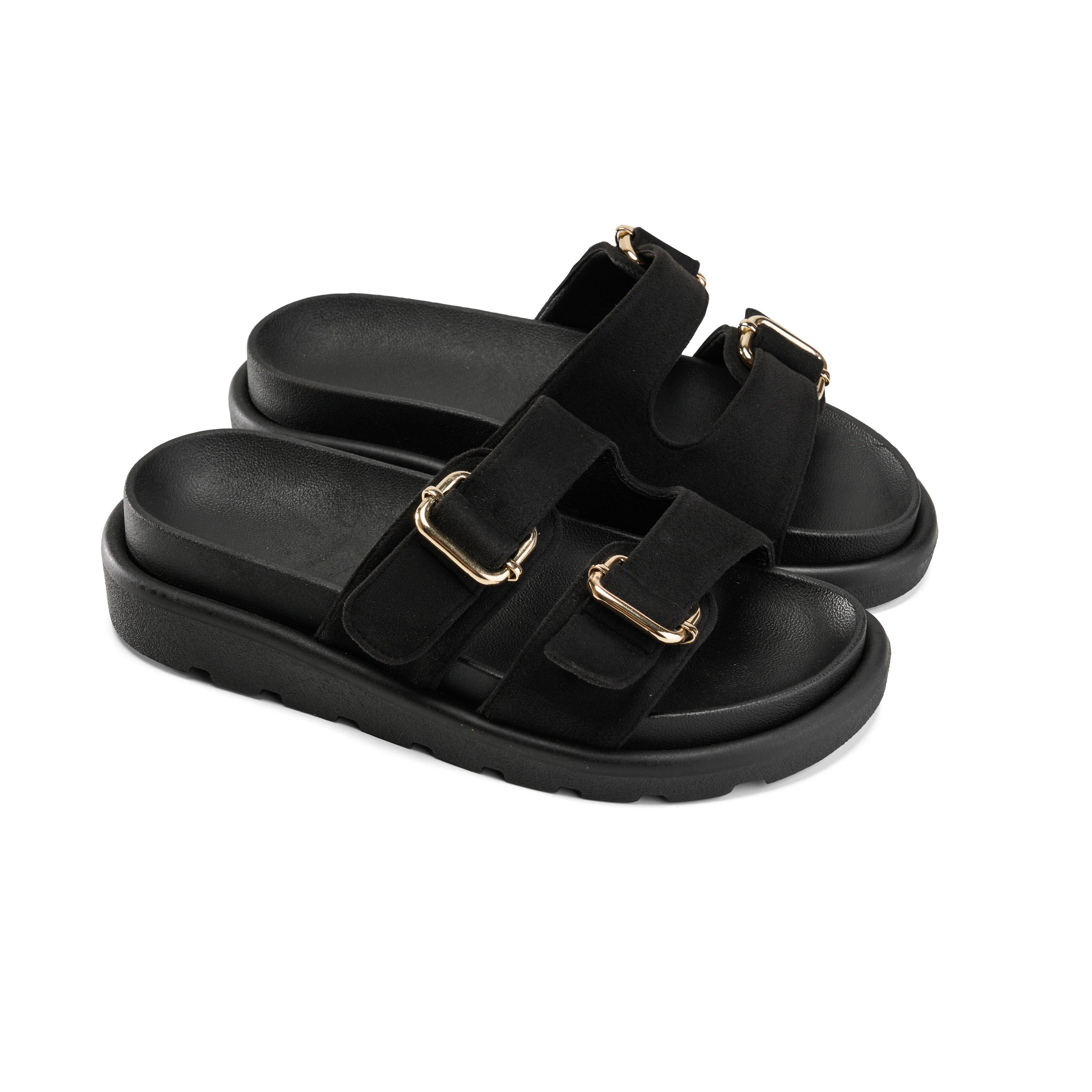 Soft Touch Wide Strap - Black