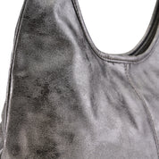 Soft Finish Half-Moon Bag - dark gray