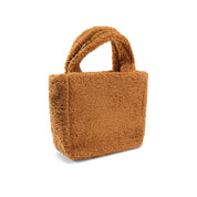 Warmth in Style: Sherpa Tote Bag - Camel
