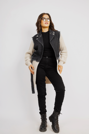 Wrap Belted Coat With Casual Elegance - Beige