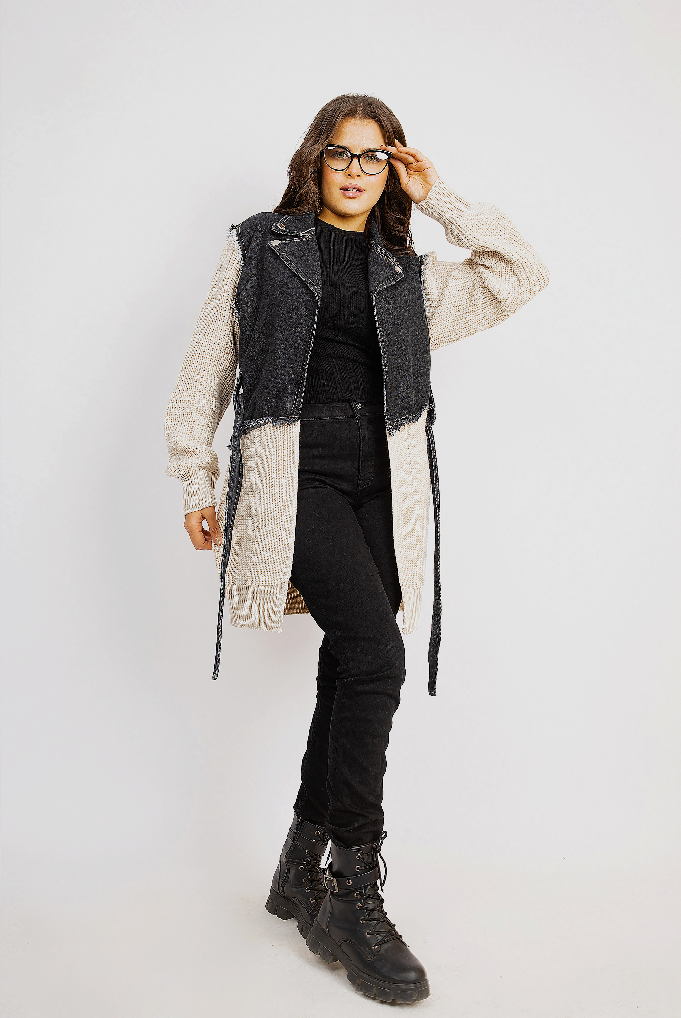 Wrap Belted Coat With Casual Elegance - Beige