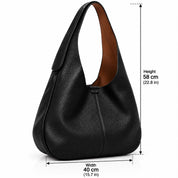 Nora Hobo Bag – Black