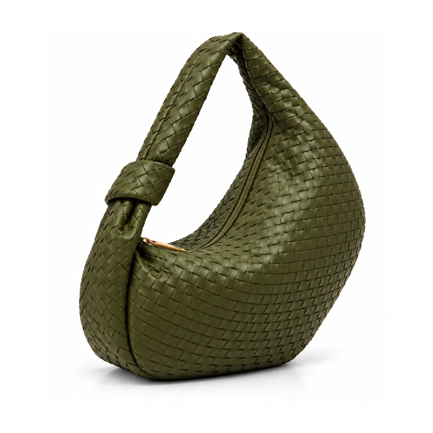 Naya Woven Hobo Bag – Olive