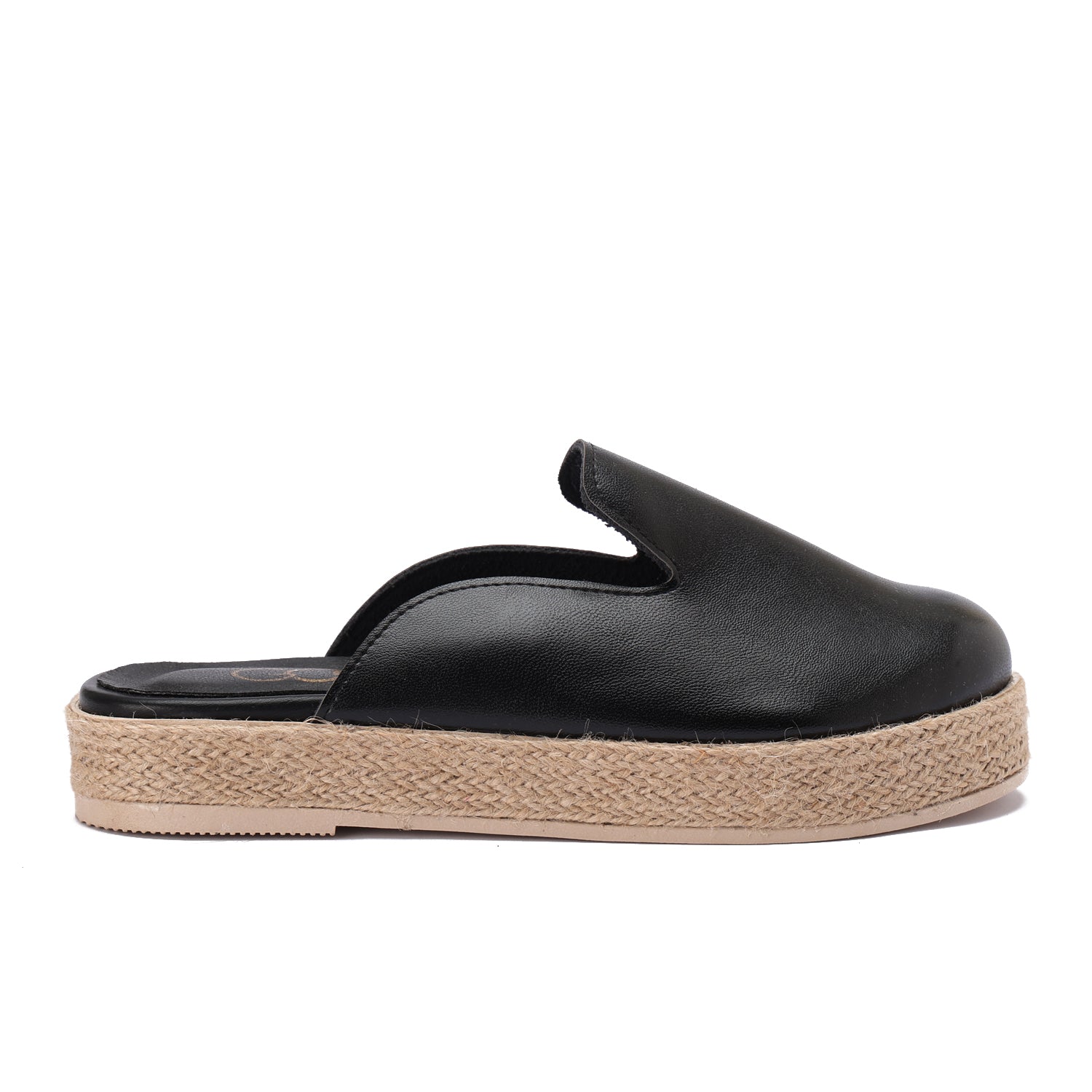 Modern Metallic Clogs - Black