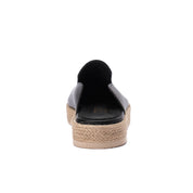 Modern Metallic Clogs - Black