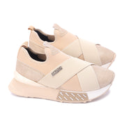 SERGIO Slip-On Sneakers-Beige