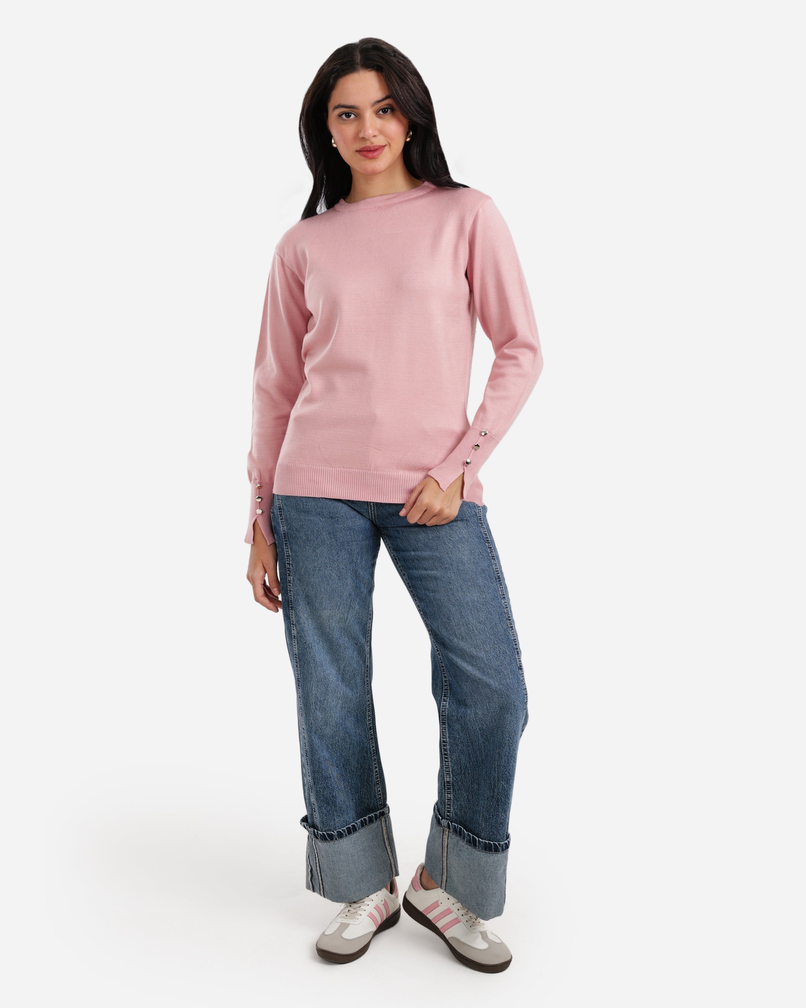 Everyday Pullover - Pink