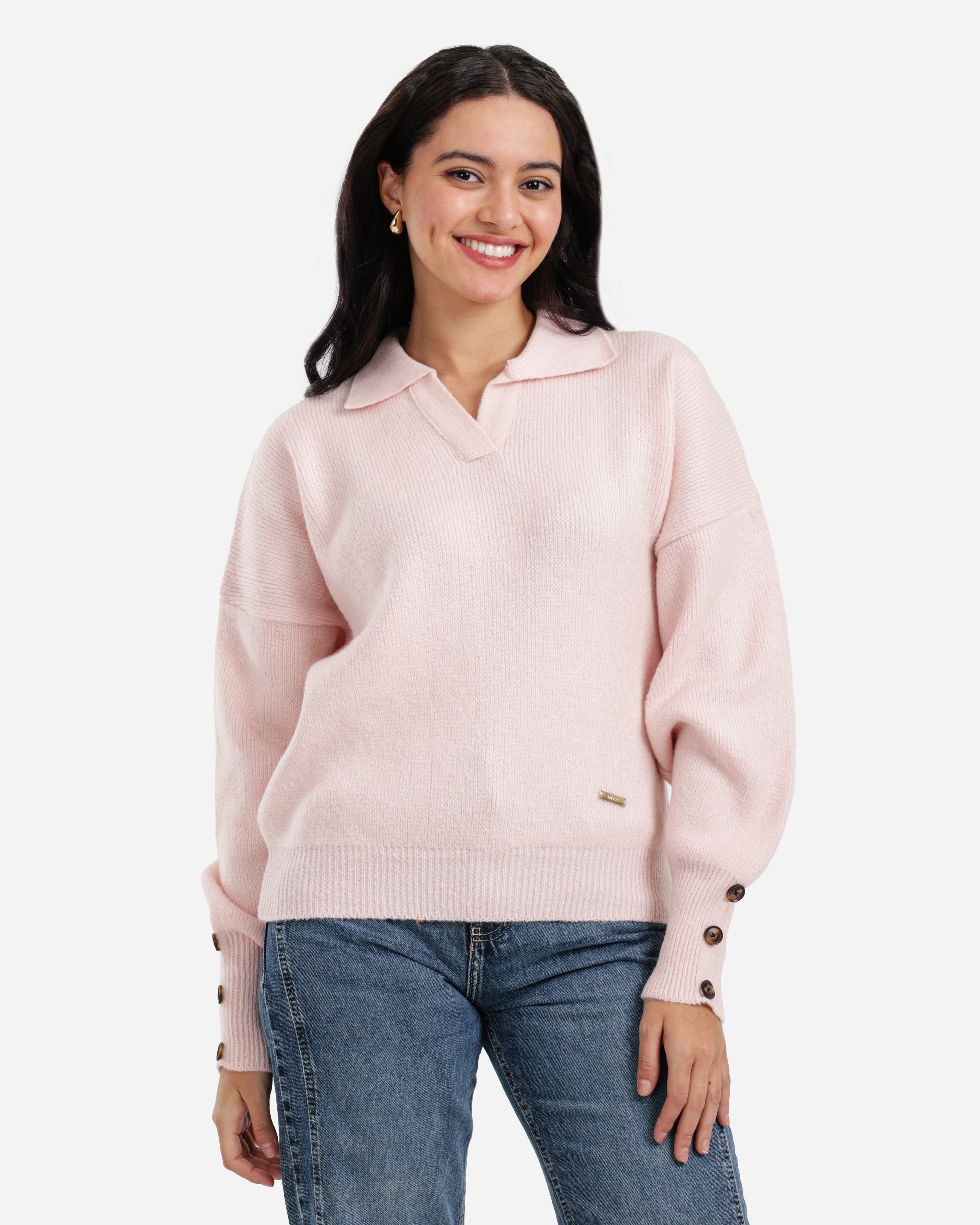 Soft Touch Pullover - Pink