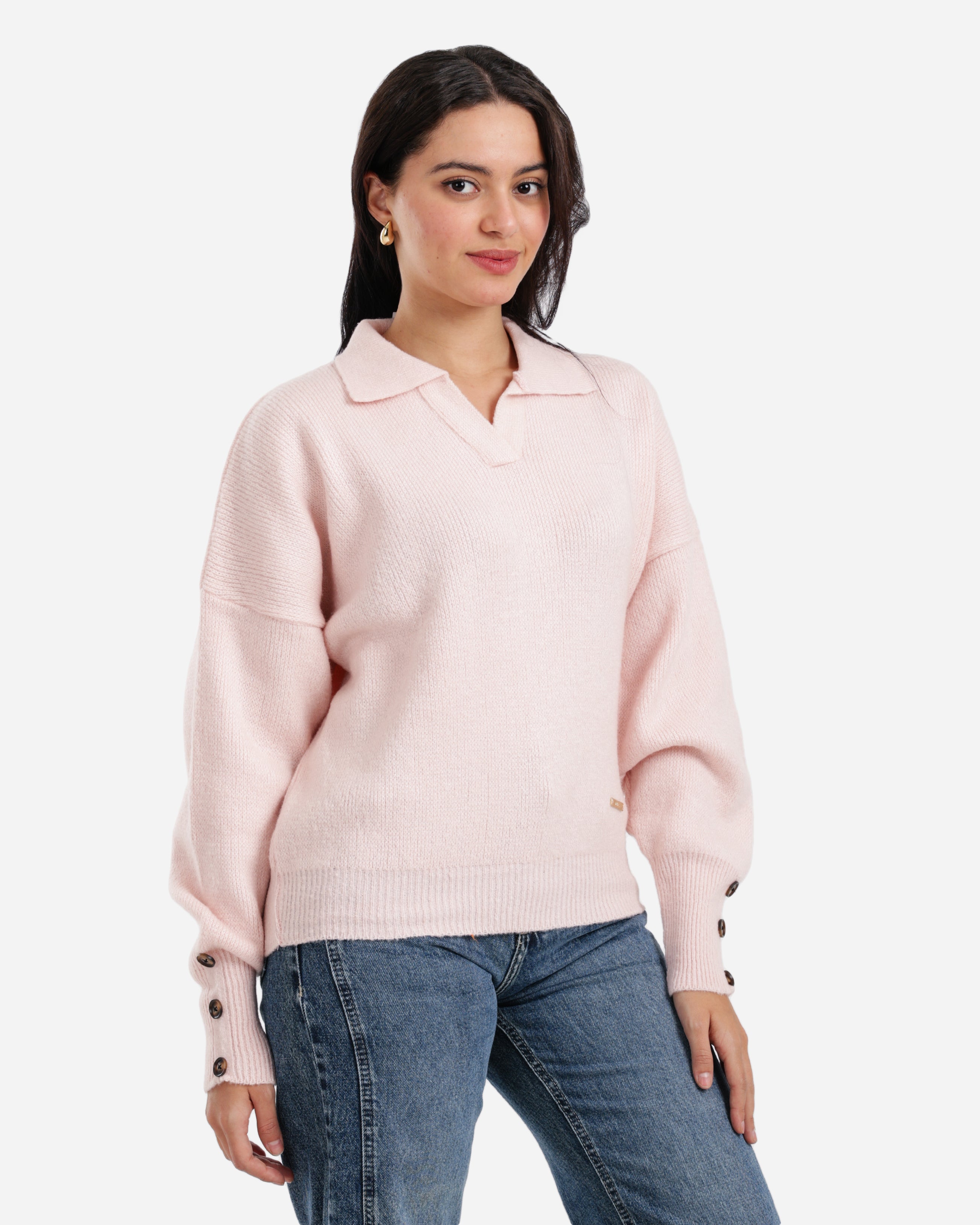 Soft Touch Pullover - Pink