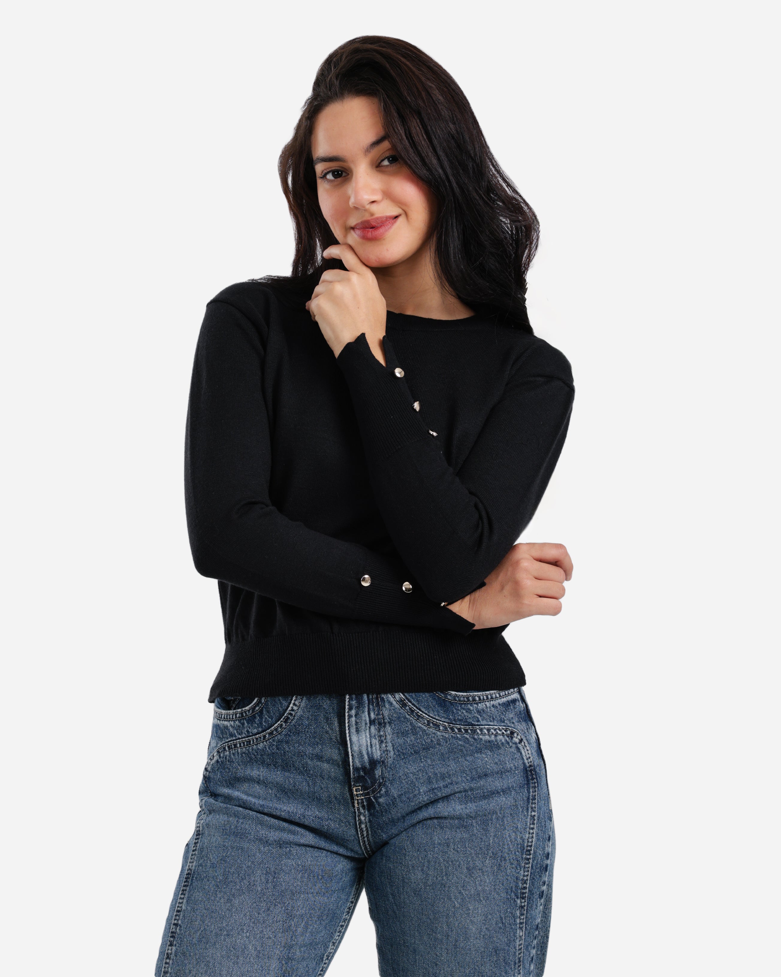 Everyday Pullover - Black