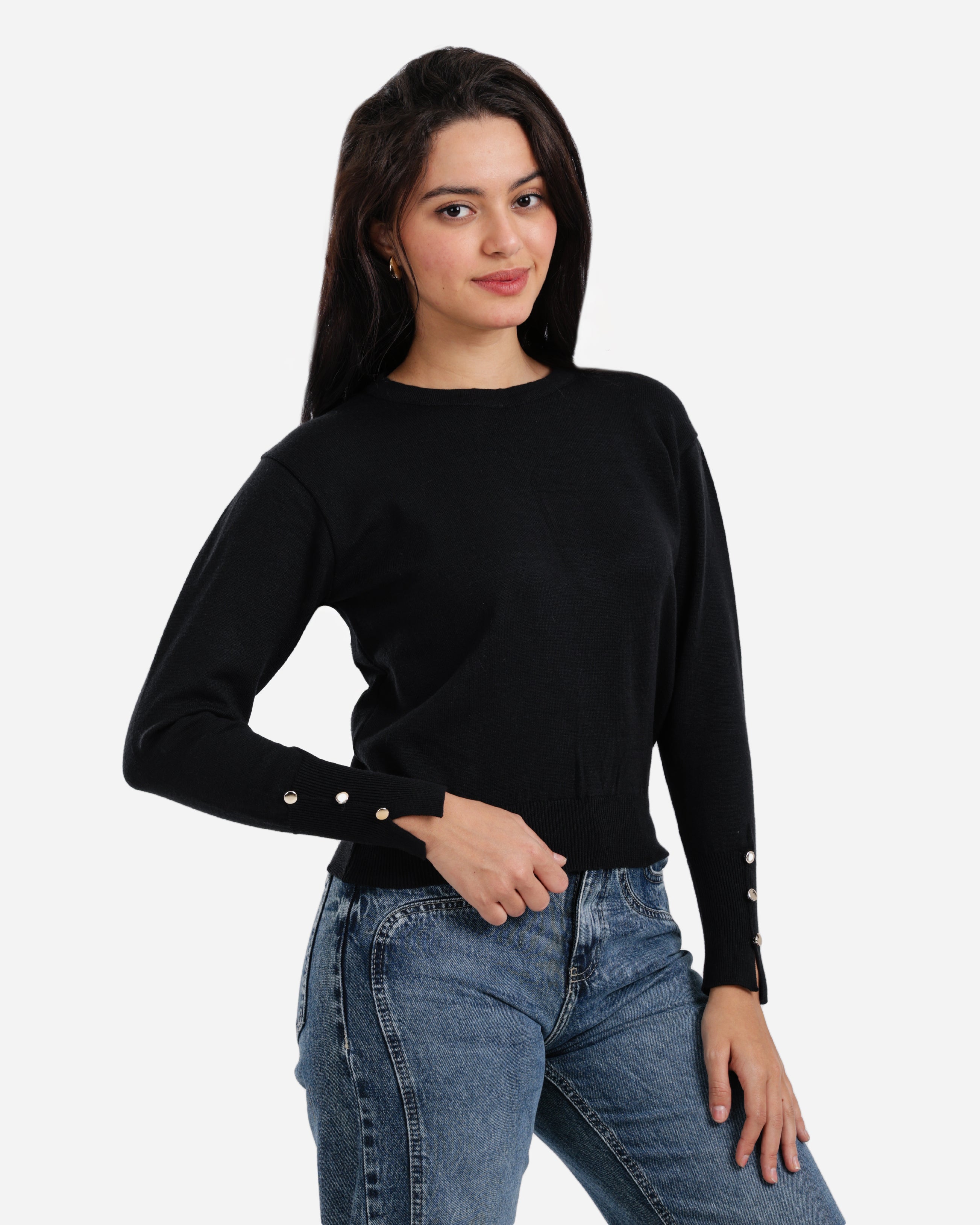 Everyday Pullover - Black