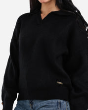 Soft Touch Pullover - Black