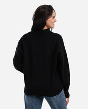 Soft Touch Pullover - Black