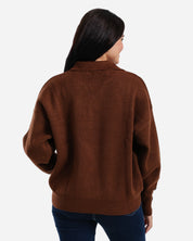 Soft Touch Pullover - Brown