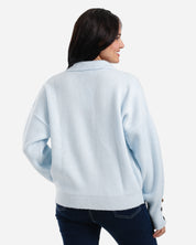 Soft Touch Pullover - Light blue