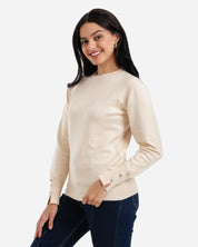 Everyday Pullover - Beige