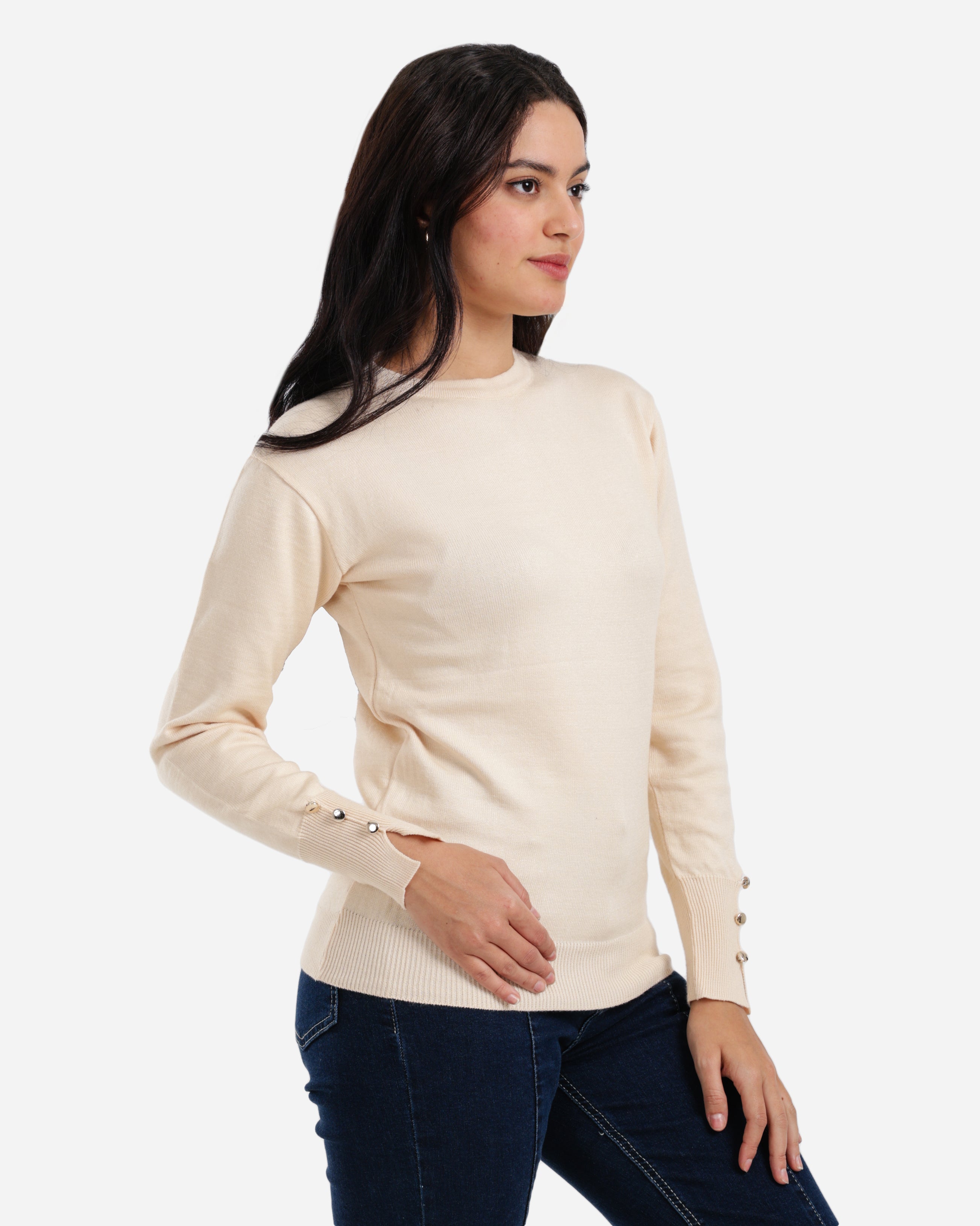 Everyday Pullover - Beige