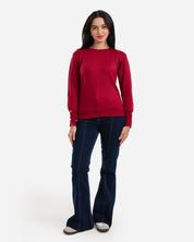 Everyday Pullover - Red