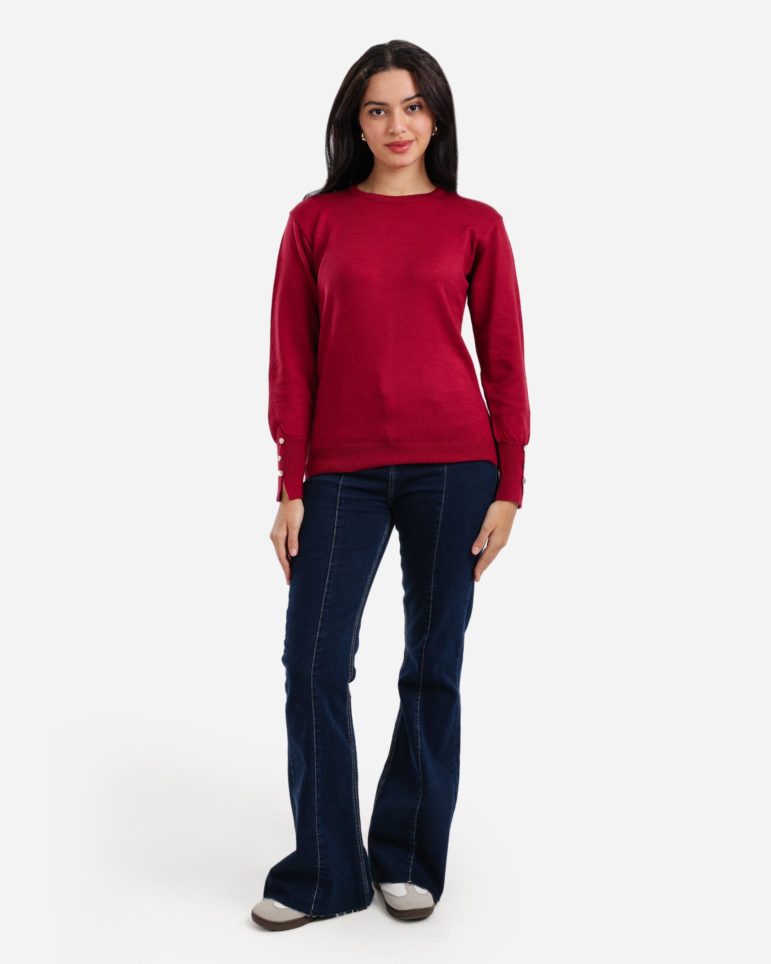 Everyday Pullover - Red