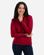 Everyday Pullover - Red