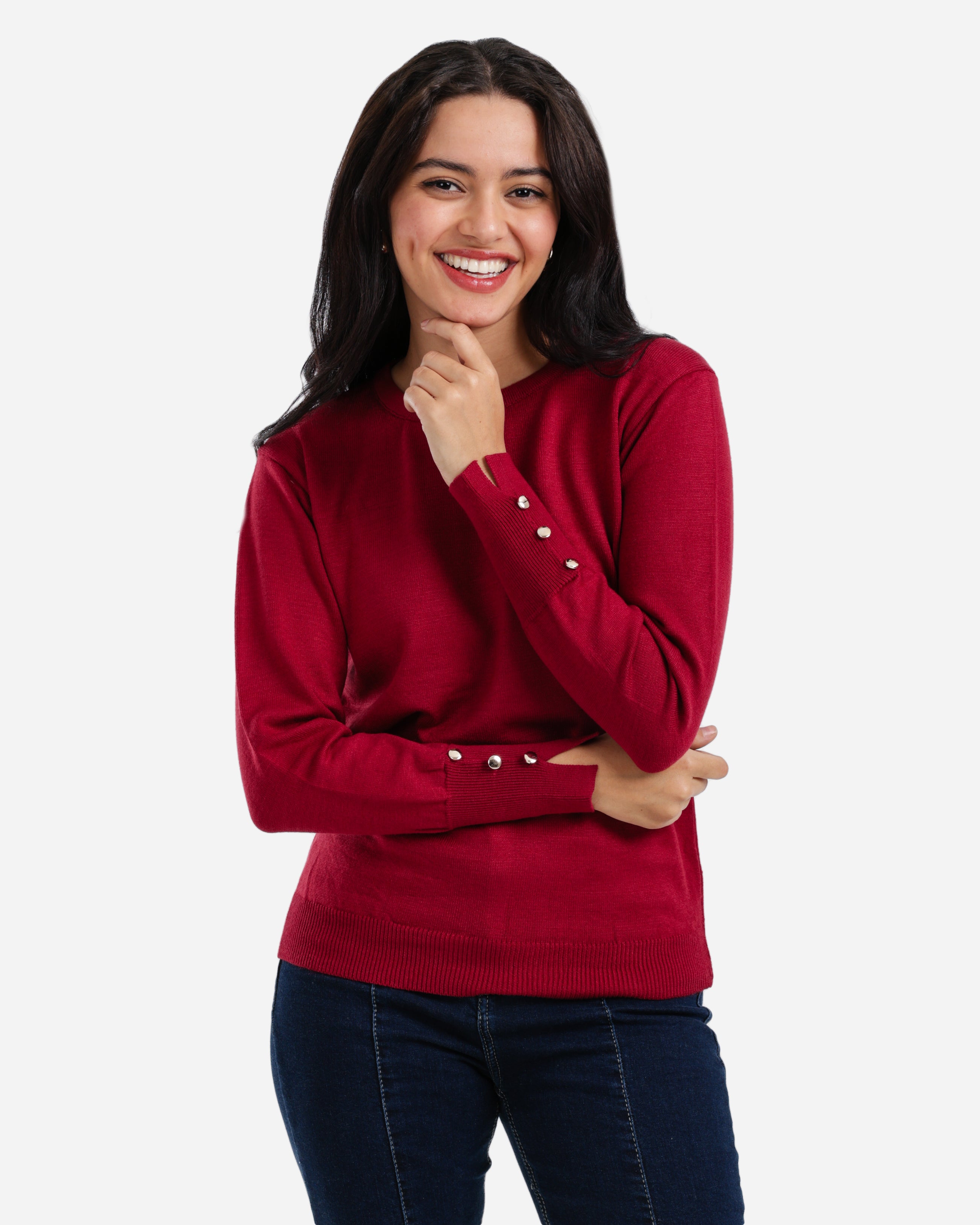 Everyday Pullover - Red