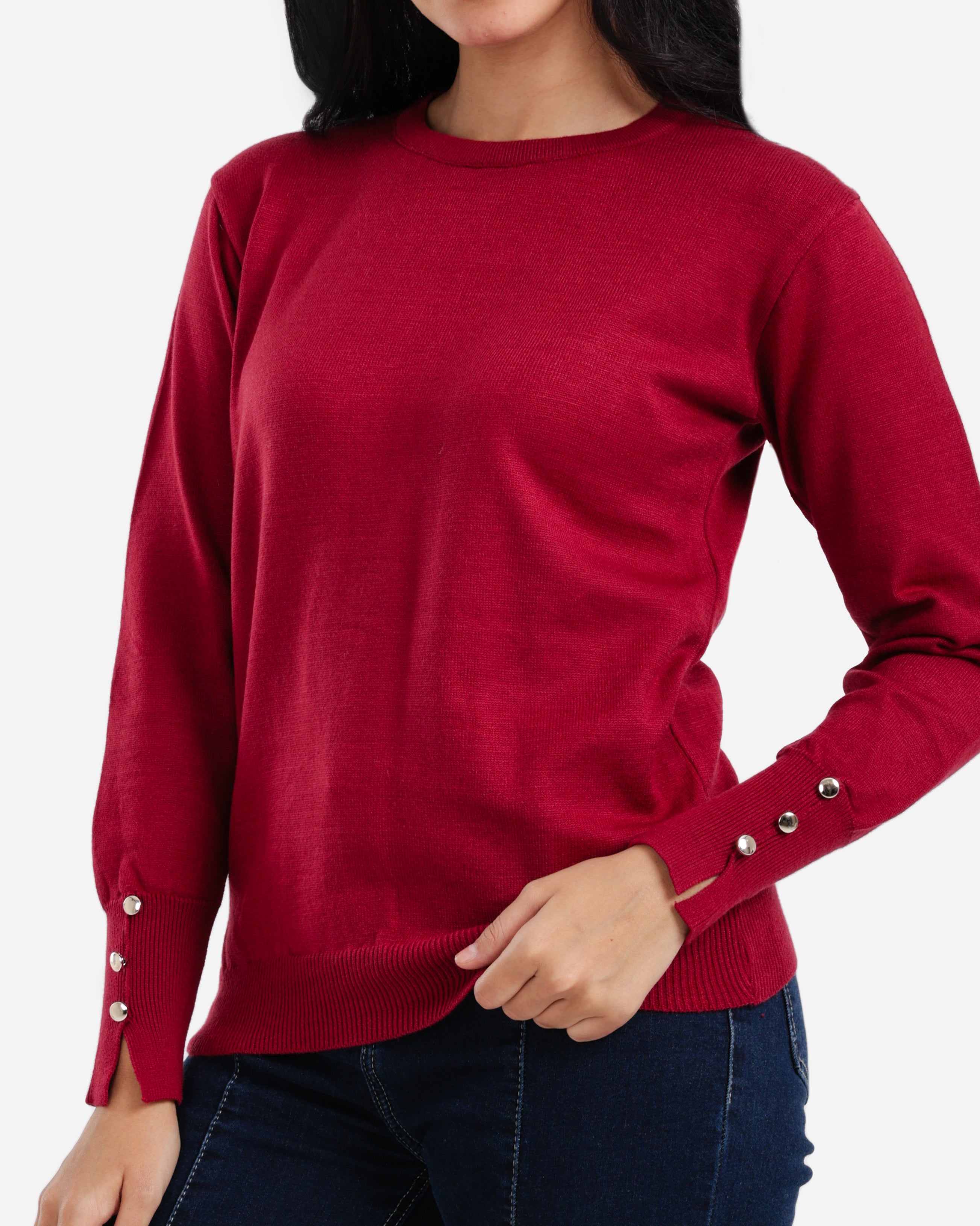 Everyday Pullover - Red