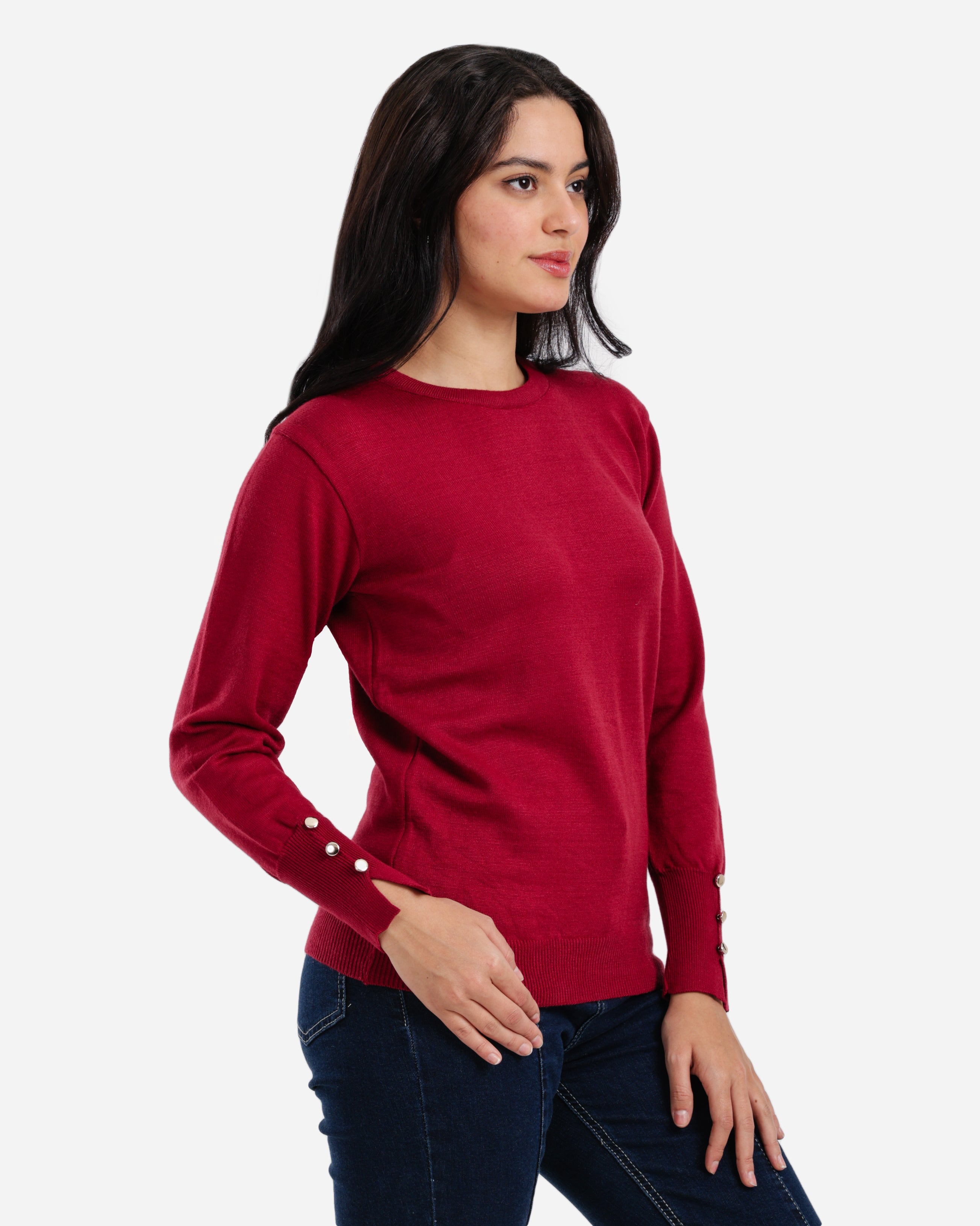 Everyday Pullover - Red