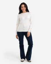 Everyday Pullover - White