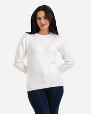 Everyday Pullover - White