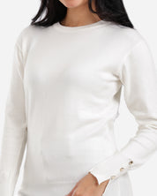 Everyday Pullover - White