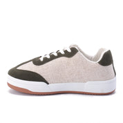 Striped Sidewall Sneaker - Olive