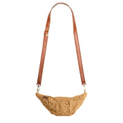 Boho Breeze Charm Bag - light camel