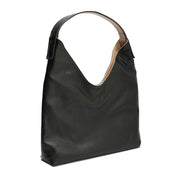 Minimalist Everyday Shoulder Bag - Black&Beige