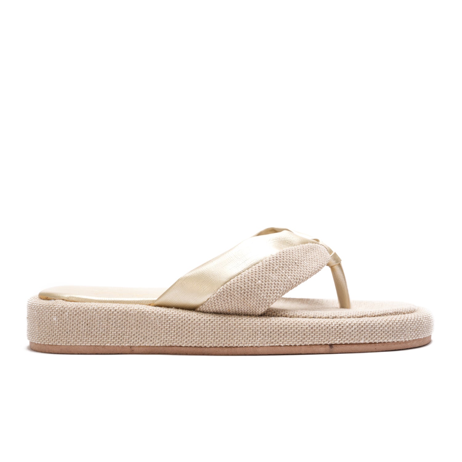  Beige Flip-flops