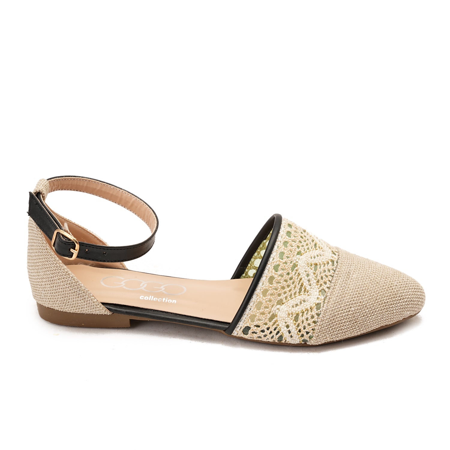 Black Knitted sandal