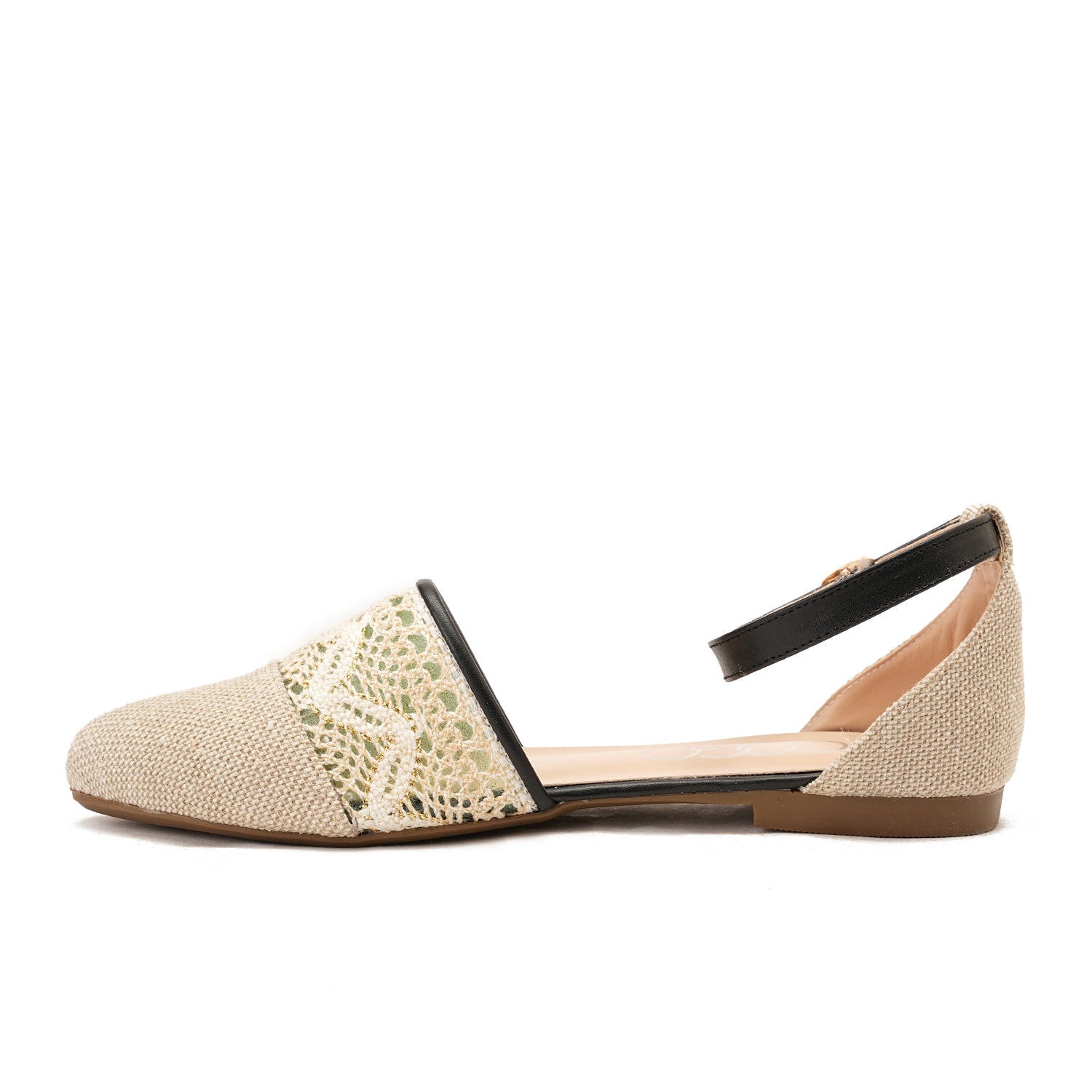 Black Knitted sandal