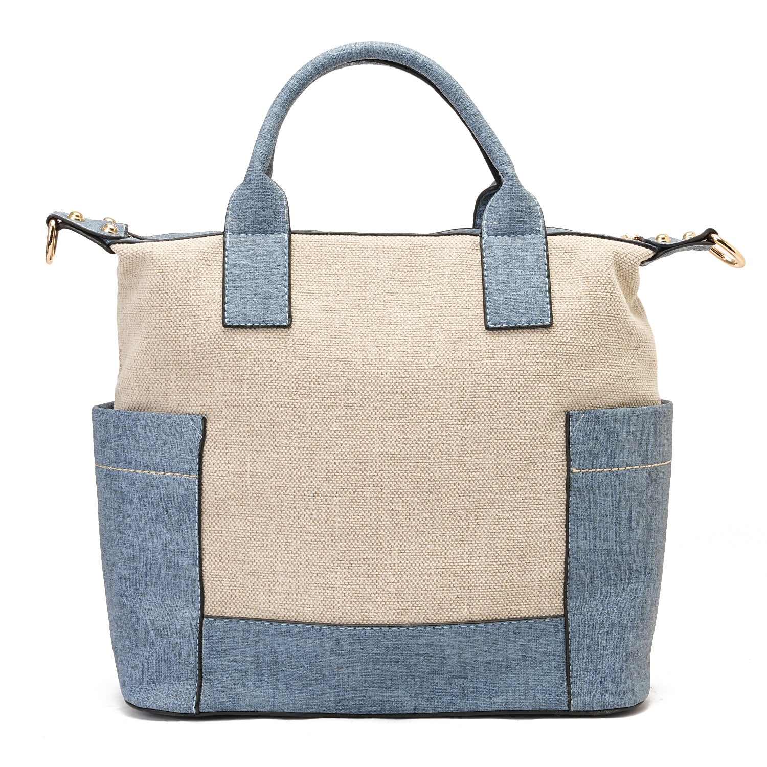 Blue hand and back bag