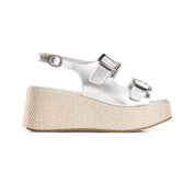 Glam Step Sandal - silver