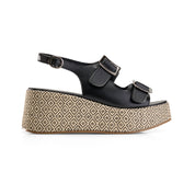 Glam Step Sandal - black