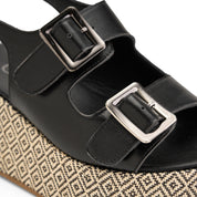Glam Step Sandal - black