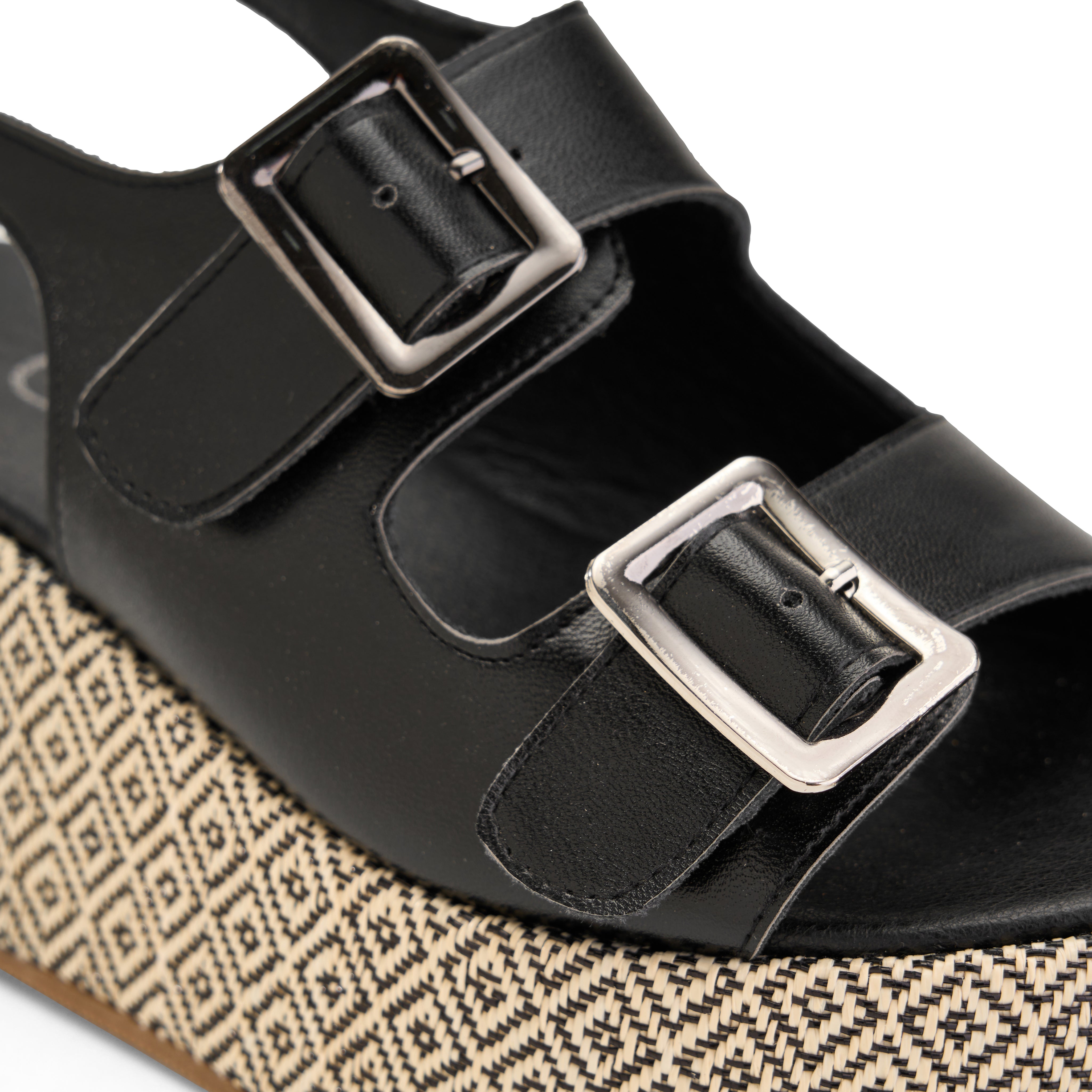 Glam Step Sandal - black