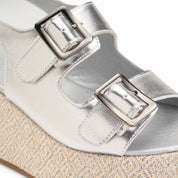 Glam Step Sandal - silver