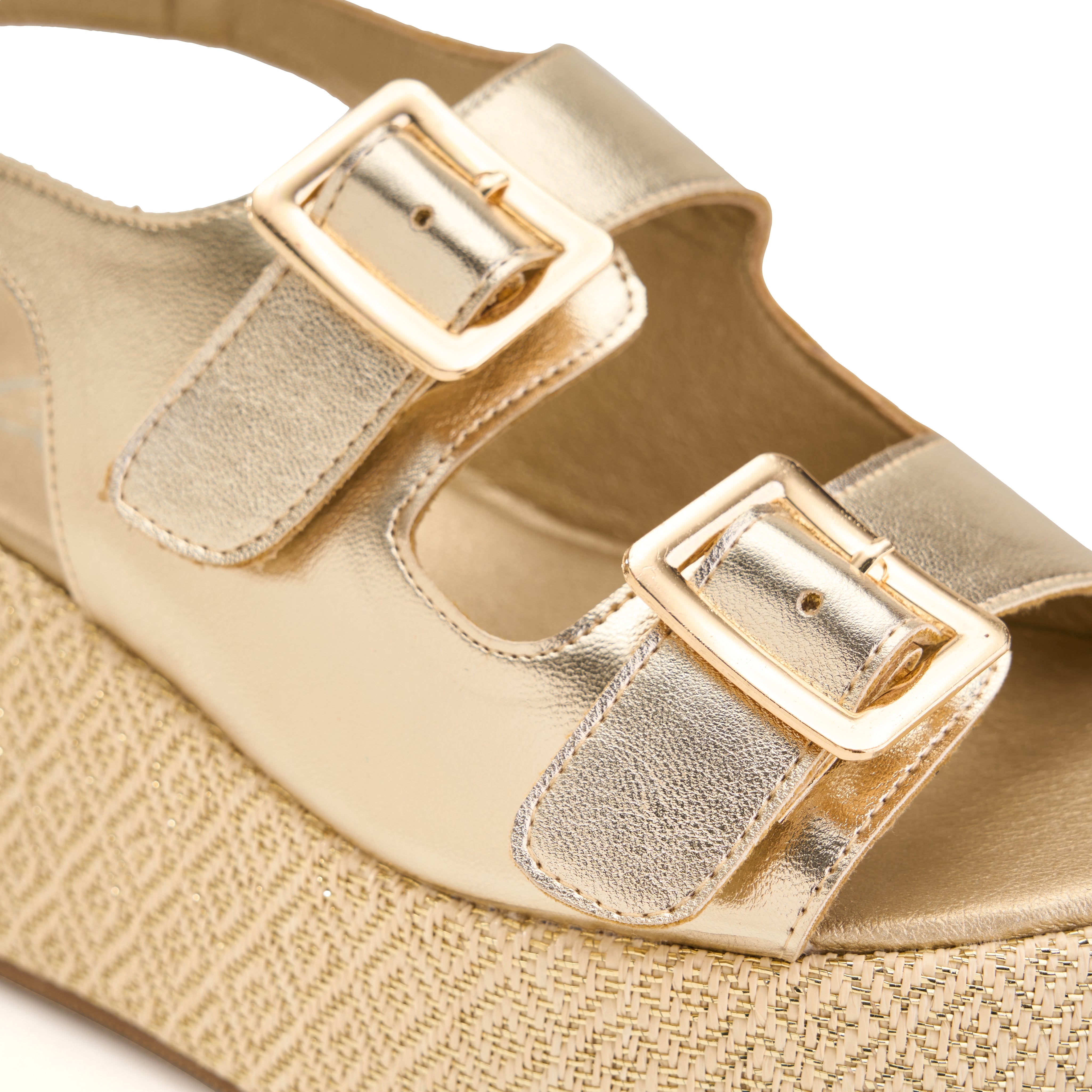 Glam Step Sandal - gold