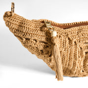 Boho Breeze Charm Bag - light camel