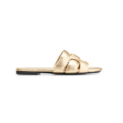 Twisted Strap Flat - Gold