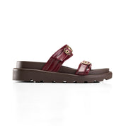 Tactile Surface Single Strap - Maroon